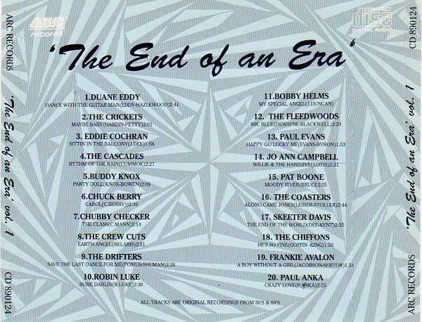Various - 'The End Of An Era' Vol. * (CD) Compact Disc Goede Staat