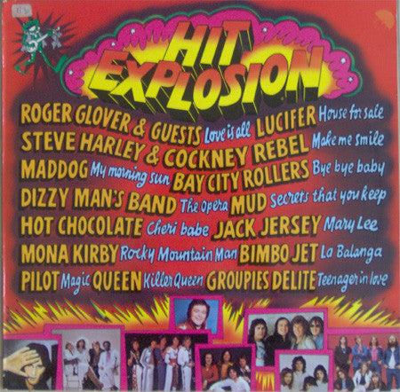 Various - Hit Explosion (LP) Vinyl LP Vinyl Very Good (VG) <br> Hoes Good Plus (G+)