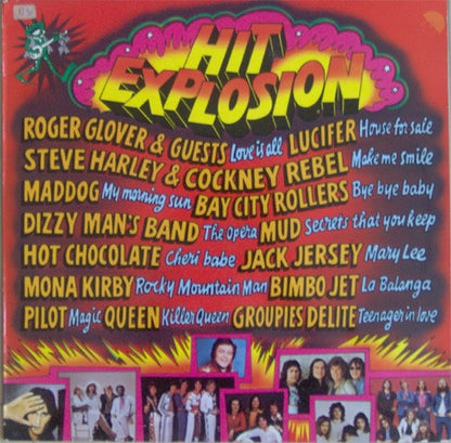Various - Hit Explosion (LP) Vinyl LP Vinyl Very Good (VG) <br> Hoes Good Plus (G+)