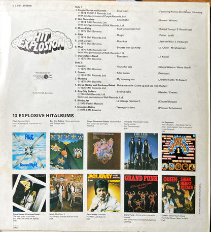 Various - Hit Explosion (LP) Vinyl LP Vinyl Very Good (VG) <br> Hoes Good Plus (G+)