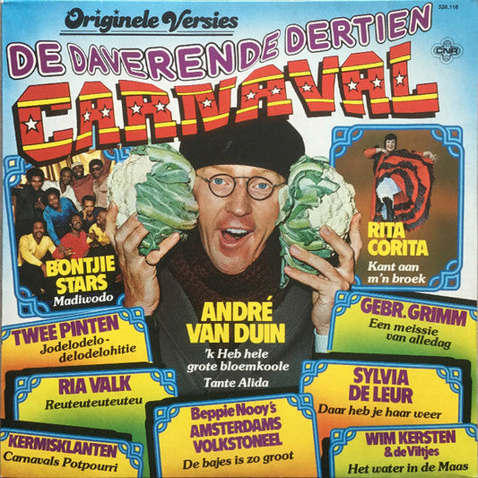 Various - De Daverende Dertien Carnaval (LP) 49222 Vinyl LP Goede Staat