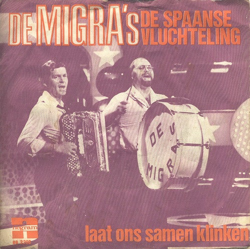 Migra's - De Spaanse Vluchteling Vinyl Singles Vinyl Very Good (VG) <br> Hoes Good Plus (G+)