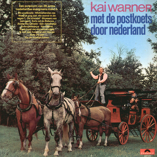 Kai Warner - Met De Postkoets Door Nederland (LP) 43043 Vinyl LP Goede Staat