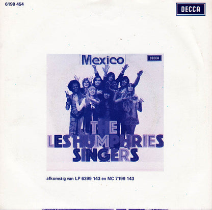 Les Humphries Singers - Mexico Vinyl Singles Vinyl Very Good (VG) <br> Hoes Good Plus (G+)
