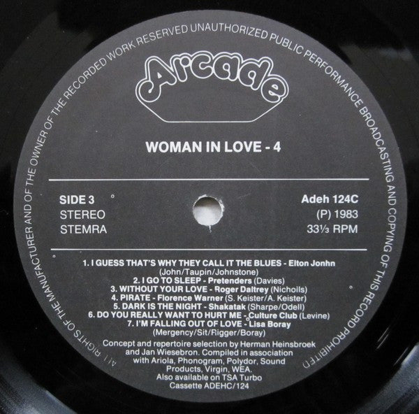 Various - Woman In Love Volume 4 (LP) 97-48215