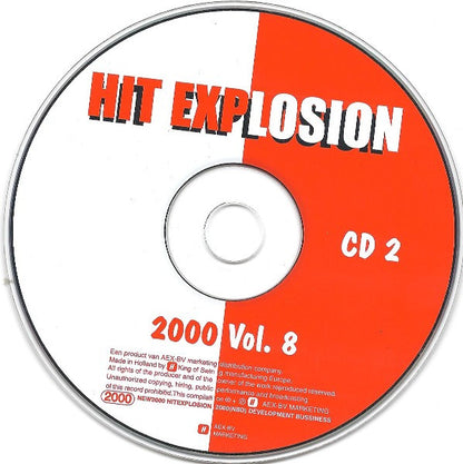 Various - Hit Explosion 8 Special Euro Edition (CD) Compact Disc Goede Staat