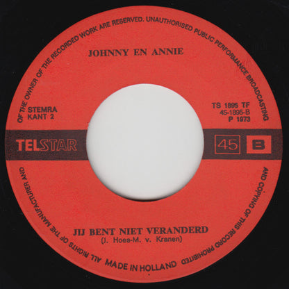 Johnny Hoes & Annie de Reuver - Watermolen Vinyl Singles Vinyl Goed / Hoes Generic