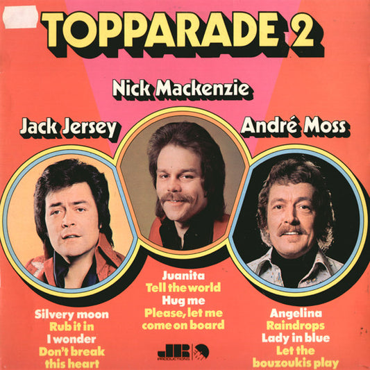 Jack Jersey, Nick MacKenzie, André Moss - Topparade 2 (LP) 50662 Vinyl LP Goede Staat