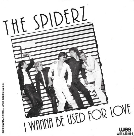 Spiderz - I Wanna Be Used For Love 35913 Vinyl Singles Goede Staat ++