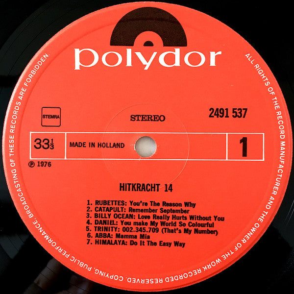 Various - Hitkracht 14 (LP) 49350 Vinyl LP Goede Staat