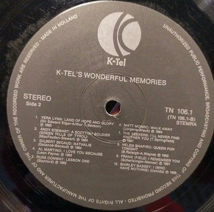 Various - 40 Wonderful Memories (LP) 42587 Vinyl LP VINYLSINGELS.NL