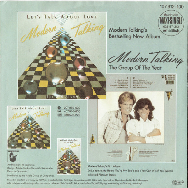 Modern Talking - Brother Louie 37678 Vinyl Singles Goede Staat