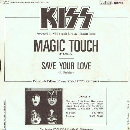 Kiss - Magic Touch  Zeer Goede Staat