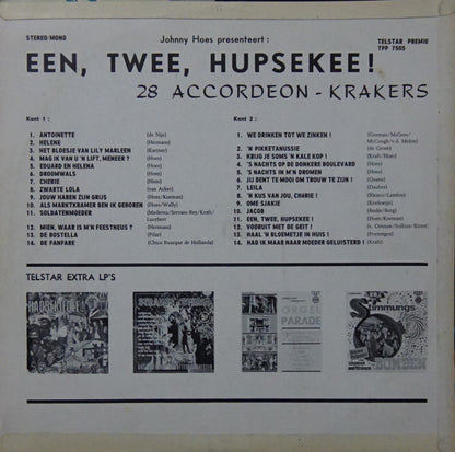 Various - Een, Twee, Hupsekee! - 28 Accordeonkrakers (LP) Vinyl LP Vinyl Zeer Goed / Hoesje Goed "VINYLSINGLES.NL"