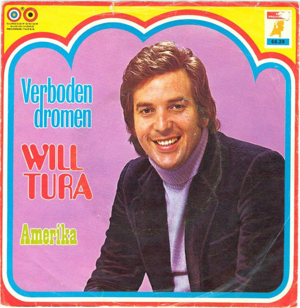 Will Tura - Verboden Dromen Vinyl Singles Vinyl Very Good (VG) <br> Hoes Good Plus (G+)
