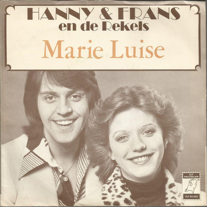 Frans - Hanny En De Rekels - Marie Louise Vinyl Singles Vinyl Very Good (VG) <br> Hoes Good Plus (G+)