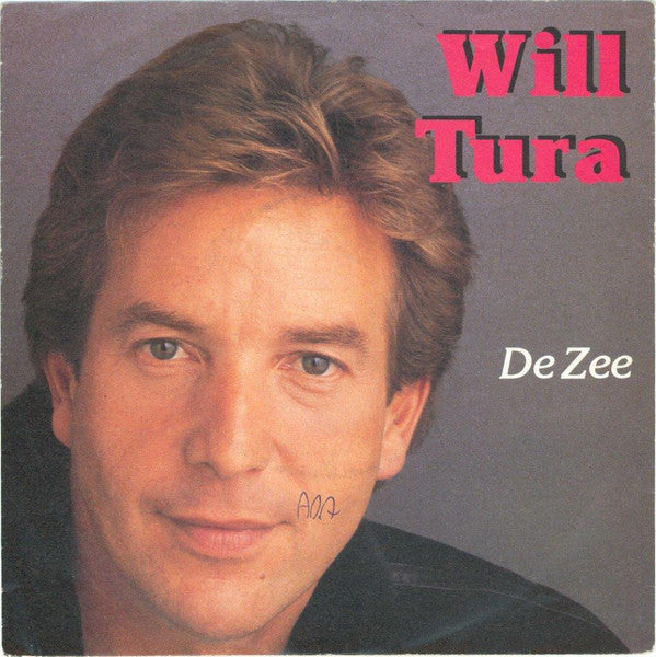 Will Tura - De Zee Vinyl Singles Vinyl Very Good (VG) <br> Hoes Good Plus (G+)