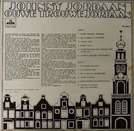 Johnny Jordaan - Ouwe Trouwe Jordaan (LP)