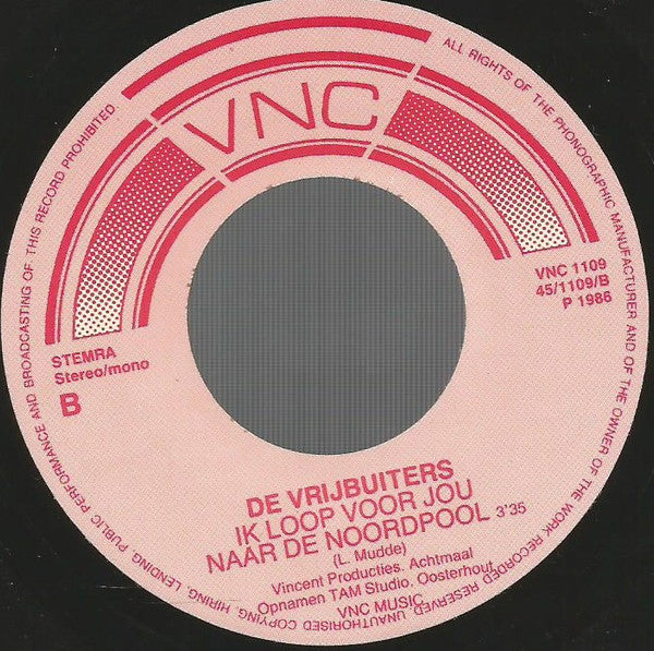 Vrijbuiters - Ik Mis Je 34357 Vinyl Singles Goede Staat