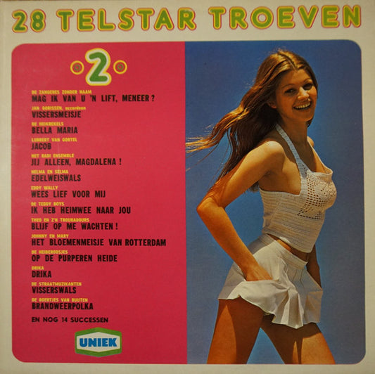 Various - 28 Telstar Troeven  2 (LP) 50133 Vinyl LP Goede Staat