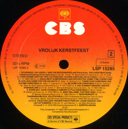 Various - Vrolijk Kerstfeest (LP) 97-48079