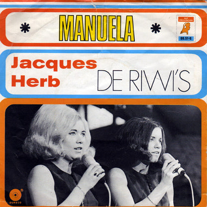 Jacques Herb - Manuela Vinyl Singles Goede Staat