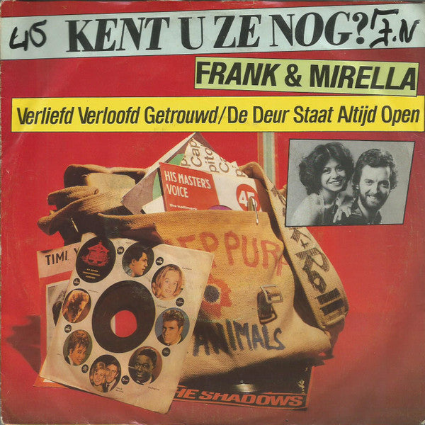 Frank & Mirella - Verliefd Verloofd Getrouwd 38415 Vinyl Singles Goede Staat