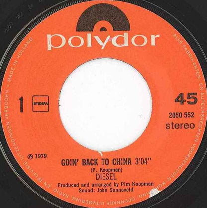 Diesel - Goin' Back To China 35678 Vinyl Singles Goede Staat