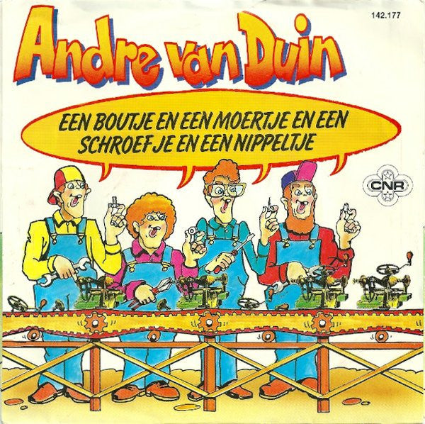 André van Duin / Simon Naaigaren - Een Boutje En Een Moertje En Een Schroefje En Een Nippeltje 37637 Vinyl Singles Goede Staat