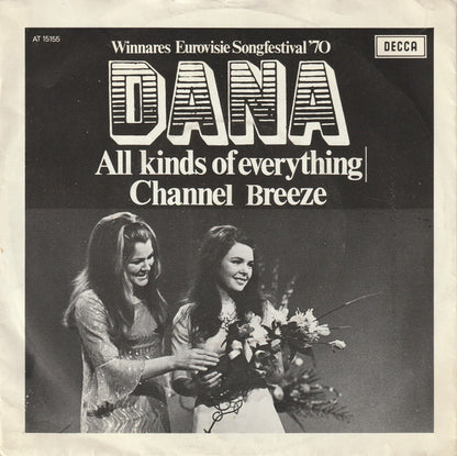 Dana - All Kinds Of Everything Vinyl Singles Vinyl Very Good (VG) <br> Hoes Good Plus (G+)