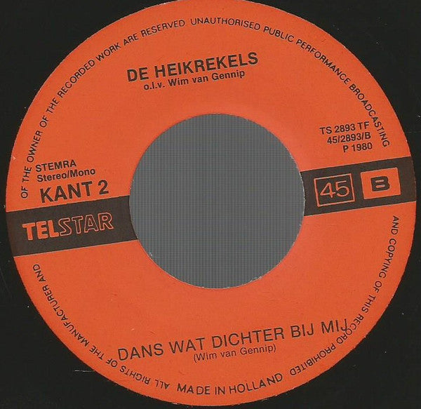Heikrekels - 'k Hoop Dat Jij Eens Wacht Op Mij