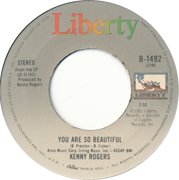 Kenny Rogers - We've Got Tonight Vinyl Singles Vinyl (VG) <br> Hoes Generic