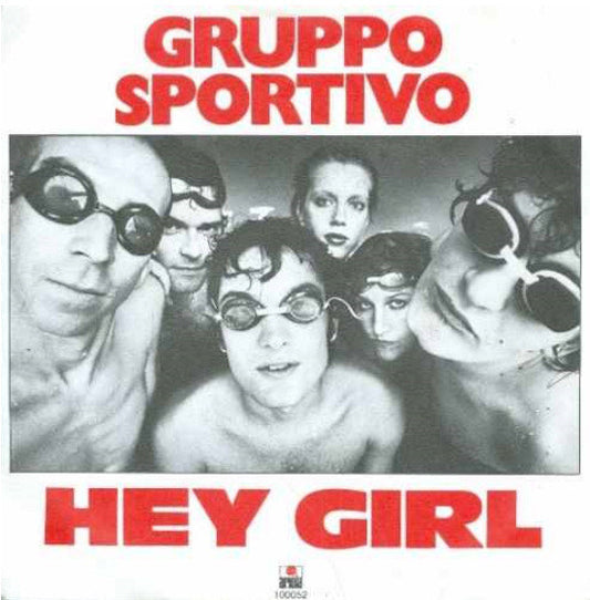 Gruppo Sportivo - Hey Girl 36254 tekst Vinyl Singles Goede Staat