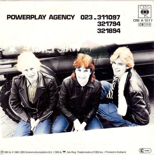 Powerplay - Love Can Break Your Heart Vinyl Singles Vinyl Zeer Goed / Hoesje Goed "VINYLSINGLES.NL"