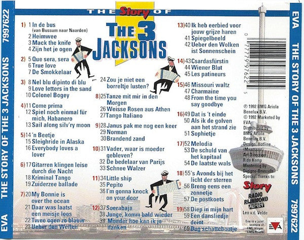 3 Jacksons - The Story Of The 3 Jacksons (CD) Compact Disc Goede Staat