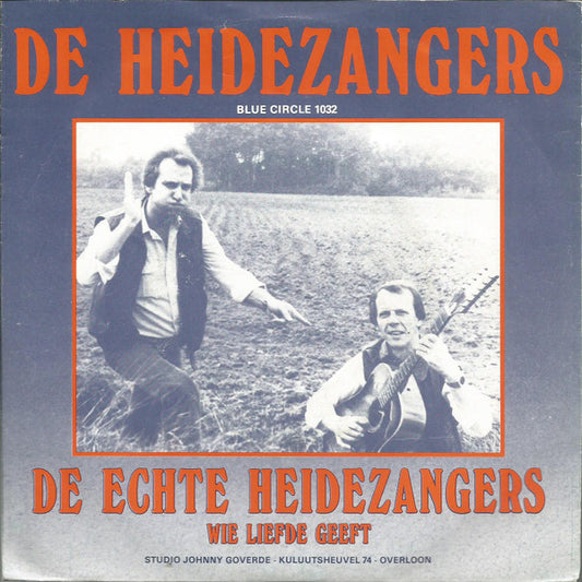 Heidezangers - De Echte Heidezangers 34224 Vinyl Singles Goede Staat