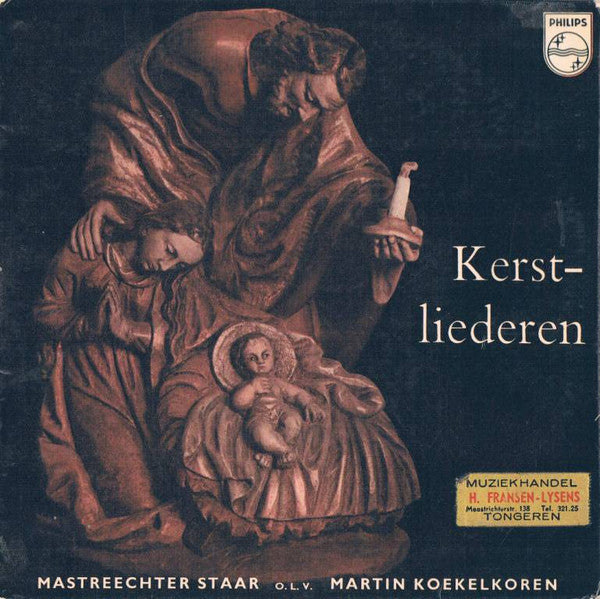 Mastreechter Staar - Kerstliederen Vinyl Singles EP Vinyl Very Good (VG) <br> Hoes Good Plus (G+)