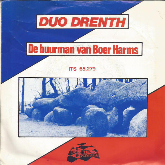 Duo Drenth - De Buurman Van Boer Harms Vinyl Singles Vinyl Very Good (VG) <br> Hoes Good Plus (G+)