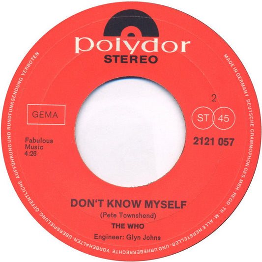 Who - Won't Get Fooled Again