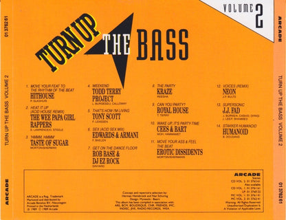 Various - Turn Up The Bass Volume * (CD) Compact Disc Goede Staat