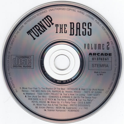Various - Turn Up The Bass Volume * (CD) Compact Disc Goede Staat