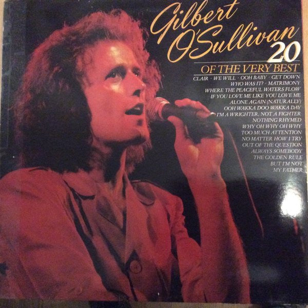 Gilbert O'Sullivan - ** Of The Very Best (LP) Vinyl LP Vinyl Very Good (VG) <br> Hoes Good Plus (G+)