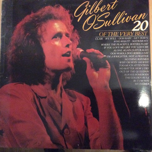 Gilbert O'Sullivan - ** Of The Very Best (LP) Vinyl LP Vinyl Very Good (VG) <br> Hoes Good Plus (G+)