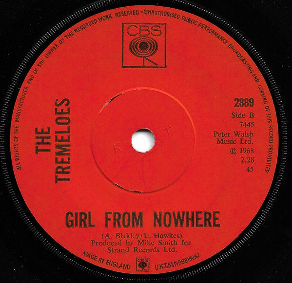 Tremeloes - Helule Helule Vinyl Singles Vinyl Goed / Hoes Generic