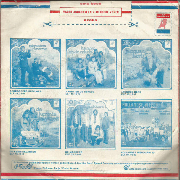 Vader Abraham En Zijn Goede Zonen - Ome Koos 32976 Vinyl Singles VINYLSINGLES.NL