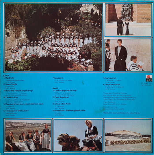 Volendams Opera Koor - Volendam In Israël (LP) Vinyl LP Vinyl Zeer Goed / Hoesje Goed "VINYLSINGLES.NL"