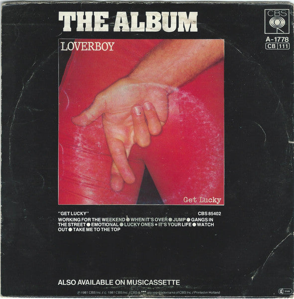 Loverboy - Working For The Weekend Vinyl Singles Vinyl Very Good (VG) <br> Hoes Good Plus (G+)