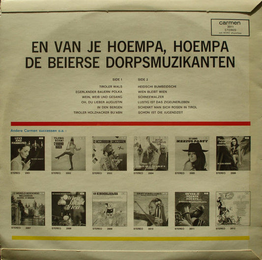Beierse Dorpmuziekanten - En van Je Hoempa, Hoempa (LP)