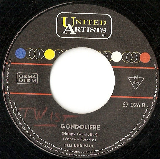 Elli Und Paul - Na, Kleene! Vinyl Singles Vinyl Very Good (VG) <br> Hoes Generic