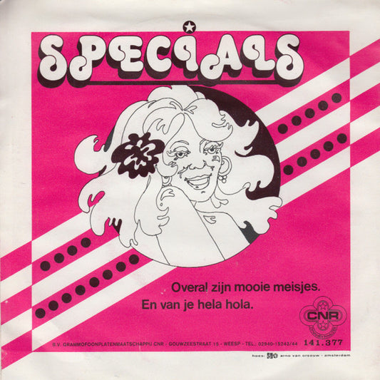 Specials - Overal Zijn Mooie Meisjes Vinyl Singles Vinyl Very Good (VG) <br> Hoes Good Plus (G+)